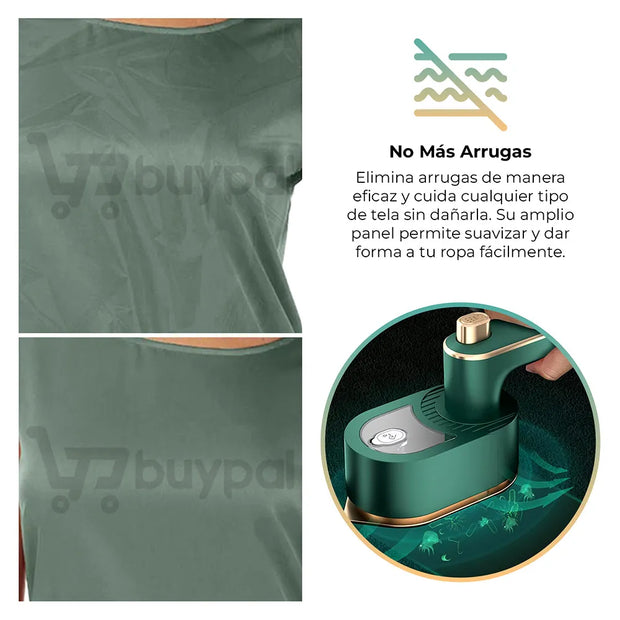 Plancha Vapor Portátil - Elegancia al instante