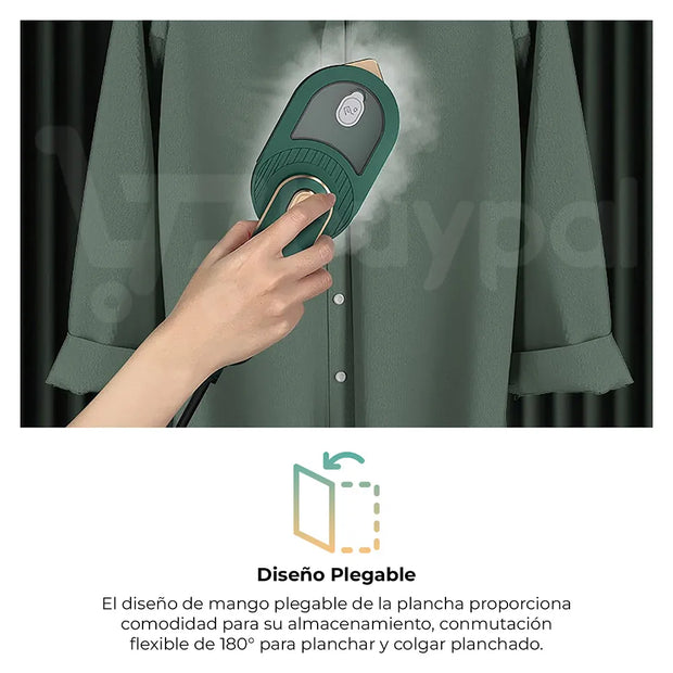 Plancha Vapor Portátil - Elegancia al instante